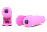 Wireless Vibrating Nipple Clamps Purple
